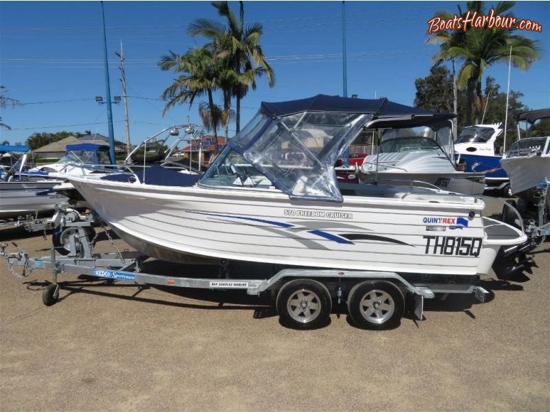 2010 QUINTREX 570 FREEDOM CRUISER for sale in Tingalpa, QLD (ID-131)