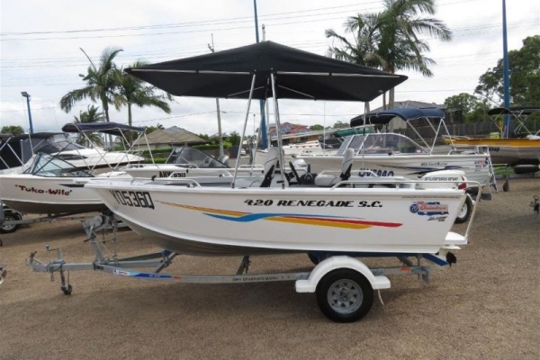 2015 QUINTREX RENEGADE SC 420 for sale in Tingalpa, QLD at $16,995