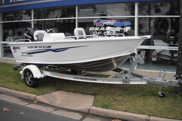 2018 QUINTREX 420 RENEGADE TS for sale in Wodonga, Victoria at $23,950