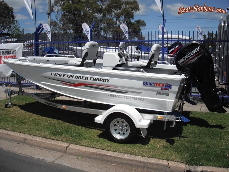 2018 QUINTREX F420 EXPLORER TROPHY SIDE CONSOLE for sale in Wodonga, Victoria (ID-95)