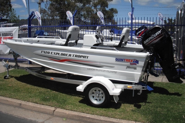 2018 QUINTREX F420 EXPLORER TROPHY SIDE CONSOLE for sale in Wodonga, Victoria at $21,950