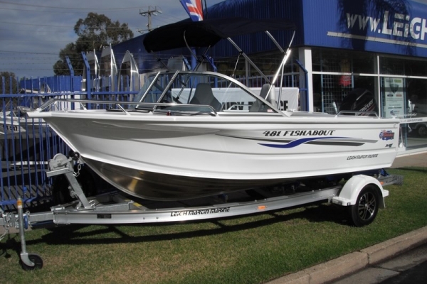 2018 QUINTREX 481 FISHABOUT for sale in Wodonga, Victoria at $31,950