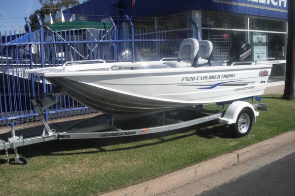 2018 QUINTREX F420 EXPLORER TROPHY for sale in Wodonga, Victoria at $16,850