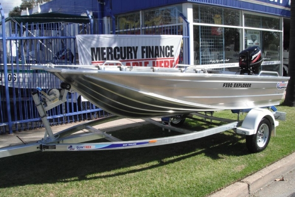 Small Boats - 2018 QUINTREX F390 EXPLORER for sale in Wodonga, Victoria at $8,790