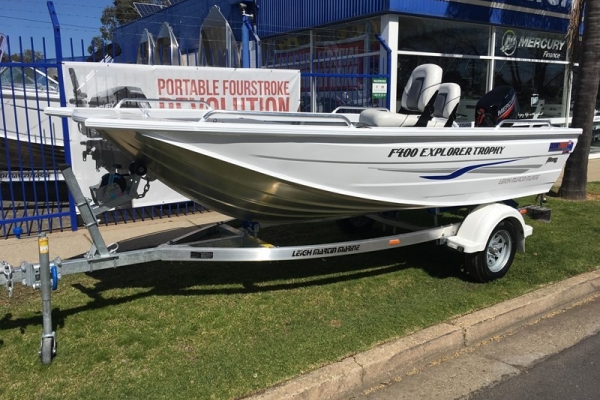 2018 QUINTREX F400 EXPLORER TROPHY for sale in Wodonga, Victoria at $13,990