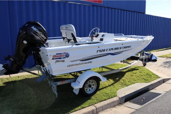 Small Boats - QUINTREX EXPLORER 420 for sale in Wodonga, Victoria at $18,950