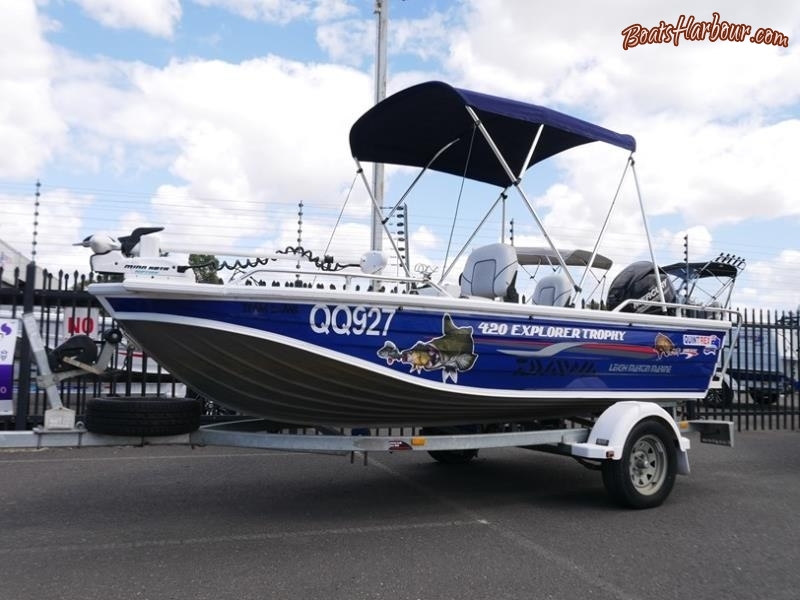 Quintrex 420 Explorer Trophy Side Console for sale in Braeside, Victoria (ID-87)