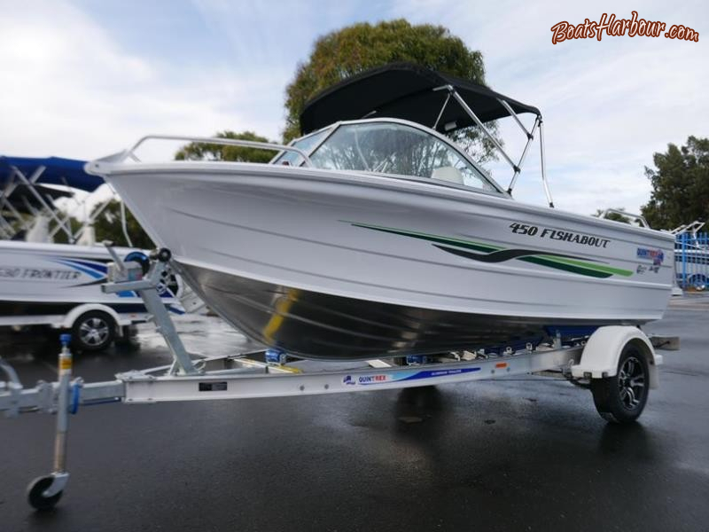 Quintrex 450 Fishabout - Runabout for sale in Braeside, Victoria (ID-29)
