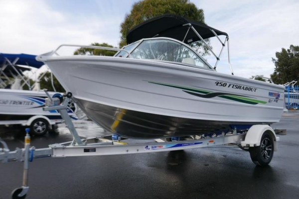 Quintrex 450 Fishabout - Runabout for sale in Braeside, Victoria at $30,499