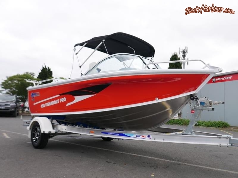 Quintrex 450 Fishabout Pro Runabout for sale in Braeside, Victoria (ID-31)