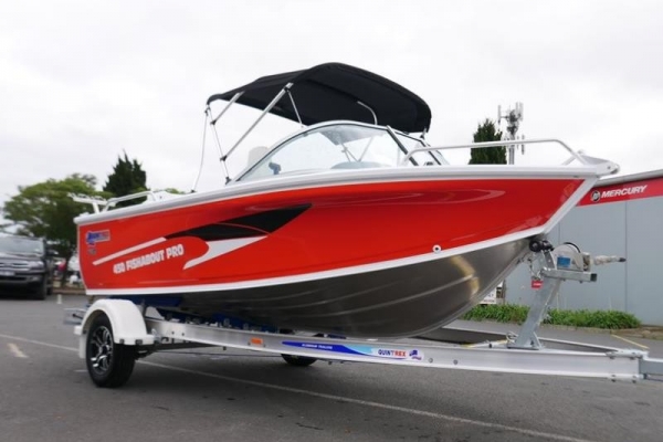 Quintrex 450 Fishabout Pro Runabout for sale in Braeside, Victoria at $31,650