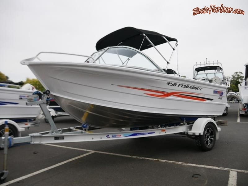 Quintrex 450 Fishabout Runabout for sale in Braeside, Victoria (ID-35)