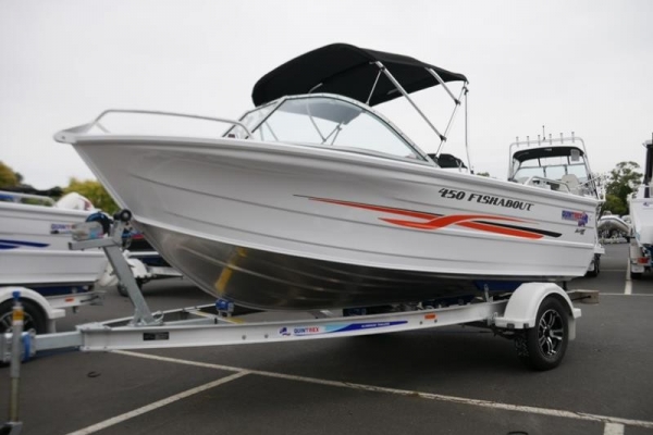 Quintrex 450 Fishabout Runabout for sale in Braeside, Victoria at $28,990