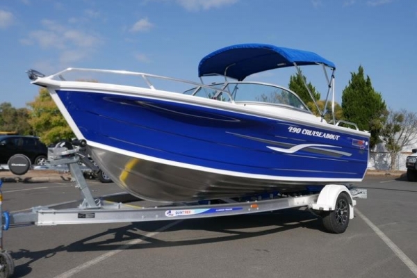 Quintrex 490 Cruiseabout Bow Rider for sale in Braeside, Victoria at $46,295