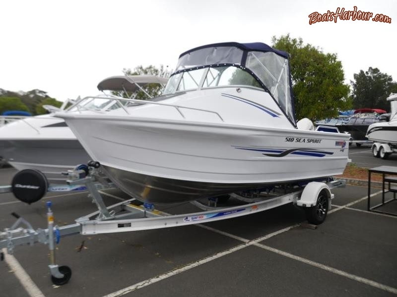 Quintrex 510 Sea Spirit Cabin Boat for sale in Braeside, Victoria (ID-38)