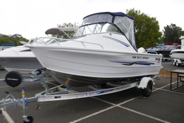 Quintrex 510 Sea Spirit Cabin Boat for sale in Braeside, Victoria at $43,870