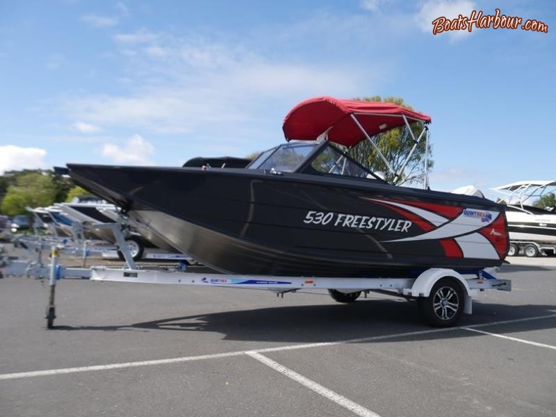 Quintrex 530 Freestyler Bow Rider for sale in Braeside, Victoria (ID-59)