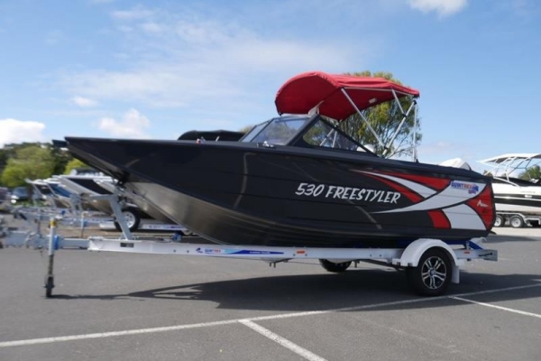 Quintrex 530 Freestyler Bow Rider for sale in Braeside, Victoria at $59,990