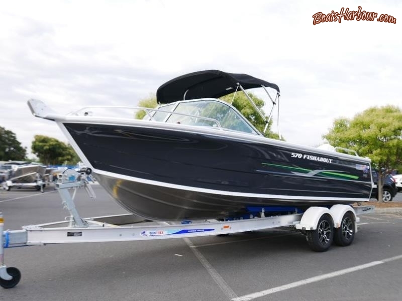 Quintrex 570 Fishabout Runabout for sale in Braeside, Victoria (ID-33)