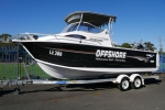 Quintrex 670 Offshore Hard Top Cabin Boat for sale in Braeside, Victoria (ID-69)