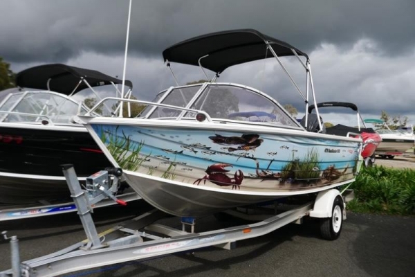 Stacer 479 Sunmaster Runabout for sale in Braeside, Victoria at $24,999