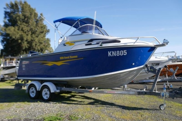 Stacer 600 Coral Runner Cabin Boat for sale in Braeside, Victoria at $39,999